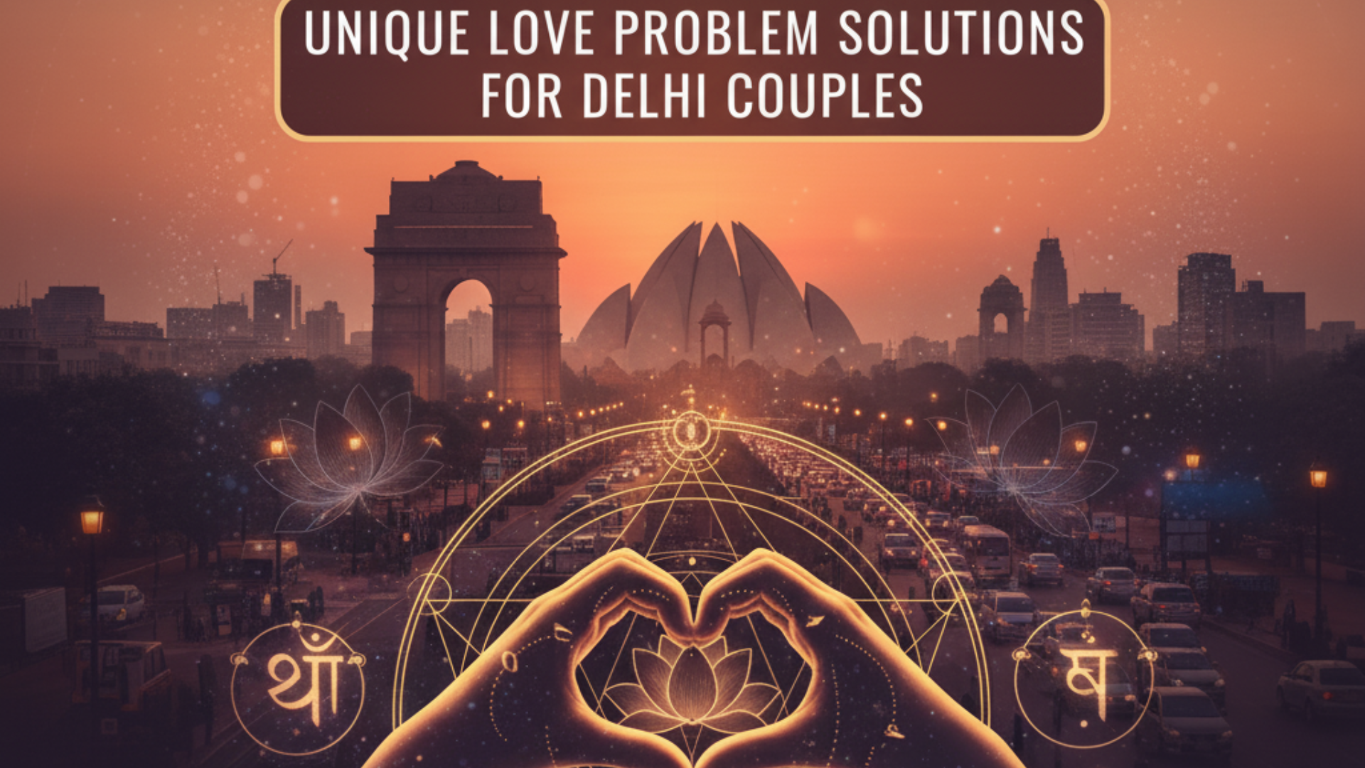 Vashikaran Solutions: Finding Harmony in the Capital - Unique Love Problem Solutions for Delhi Couples