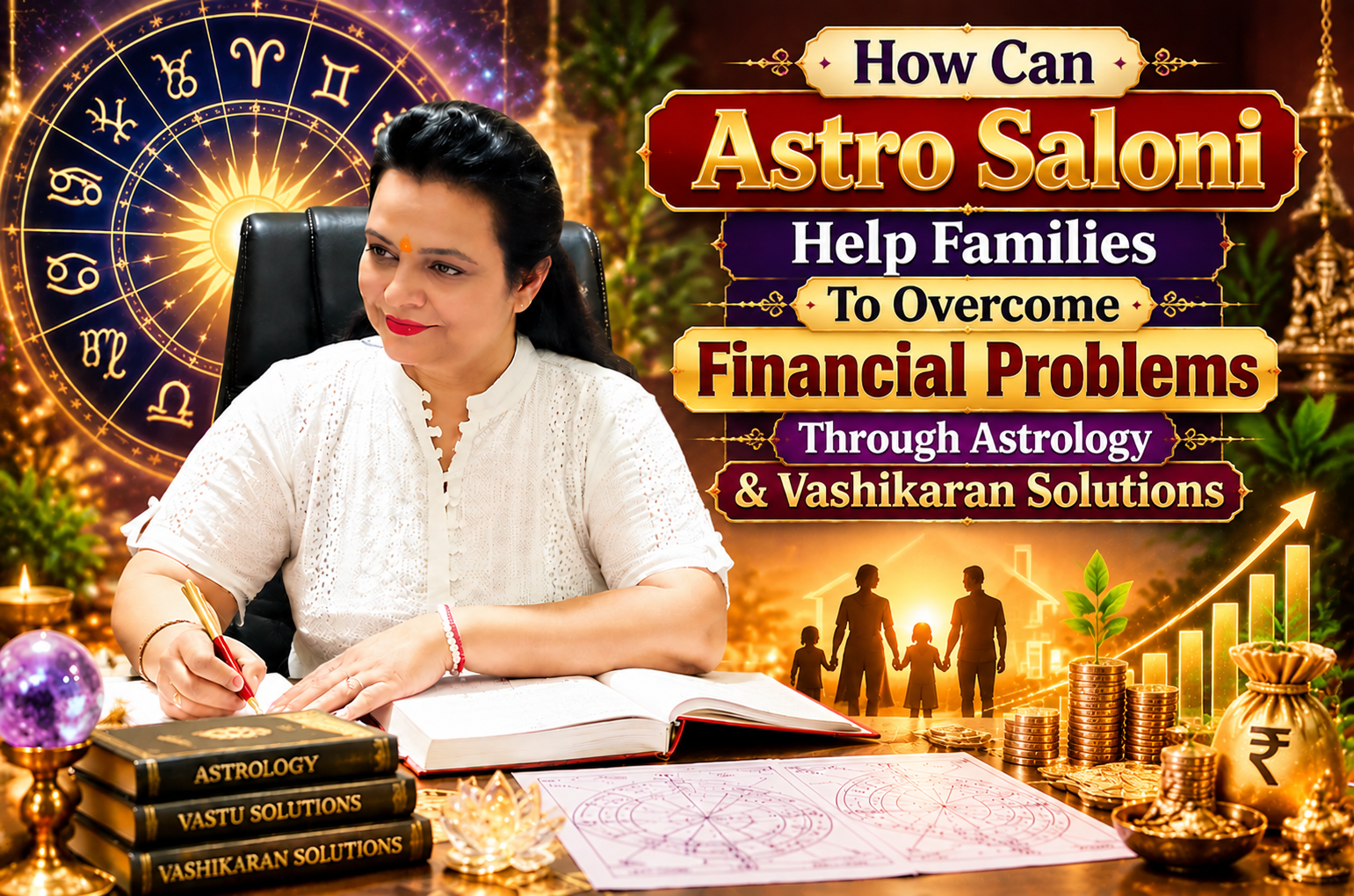 How to Overcome Financial Problems in a Family Through Astrology?